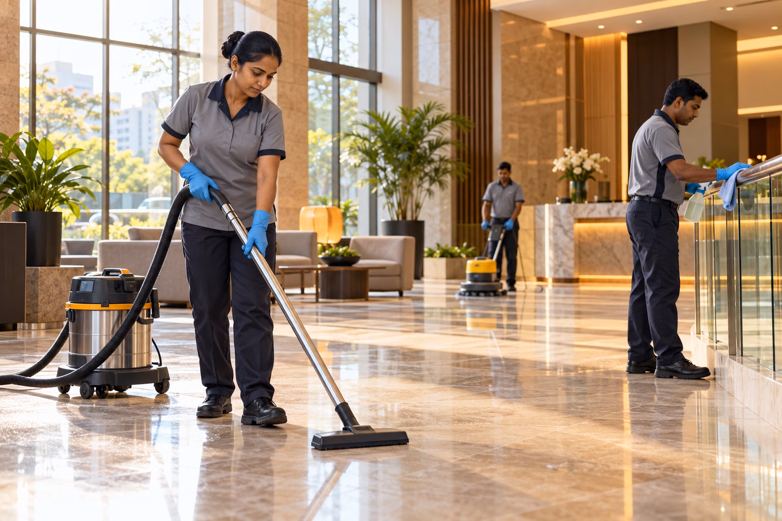 Cleaning and grounds care